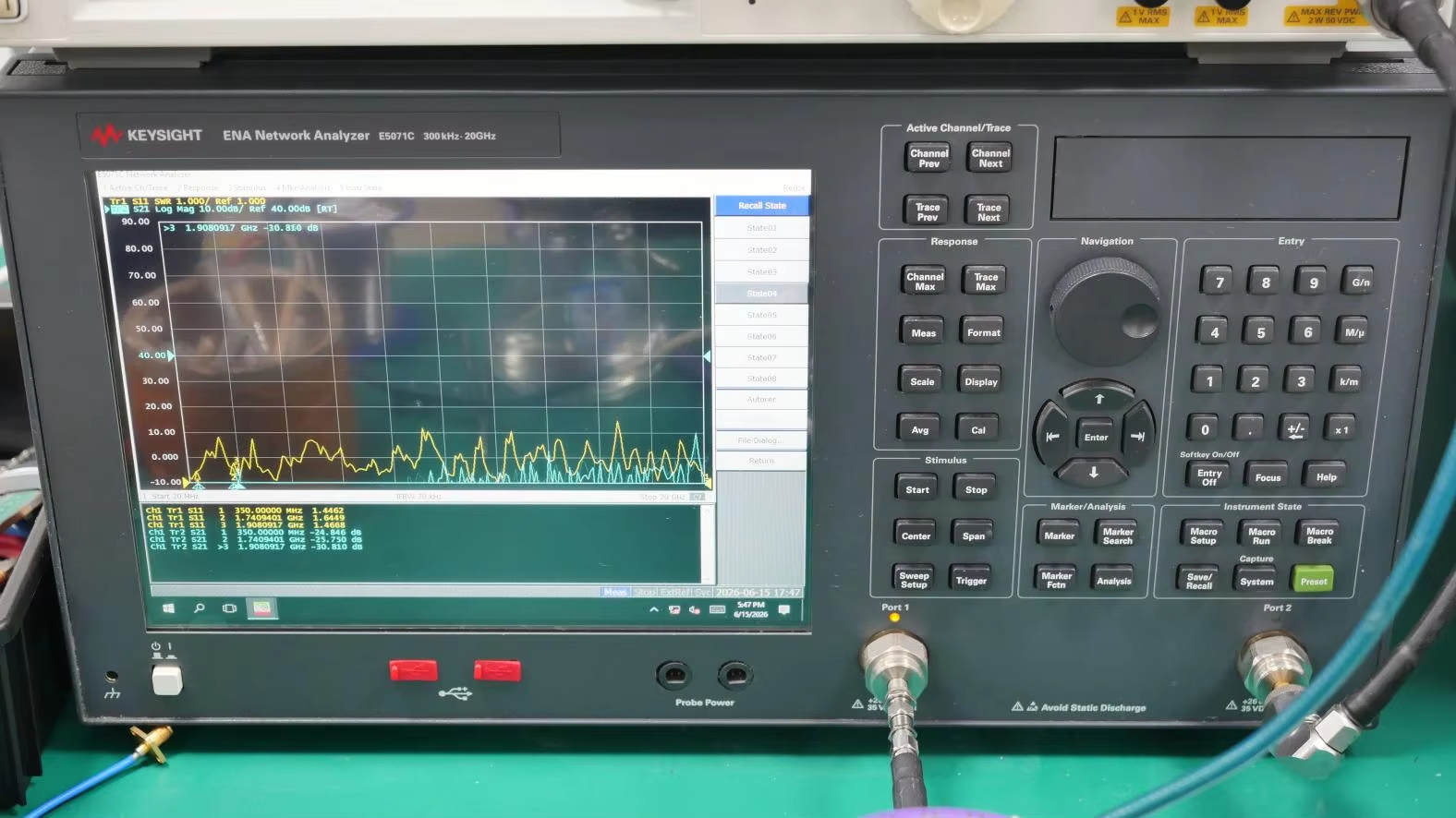 ENA Network Analyzer E5071C